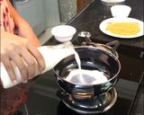 A picture of step 1 of Eid special pudding.