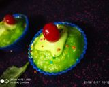 A picture of step 4 of Fresh Creamed spinach steamed muffins.