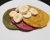 Foto del paso 5 de la receta: Pancake de avena tricolor