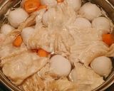 Foto langkah ke 4 dari resep Sup Kembang Tahu.