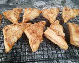 Foto del paso 5 de la receta: Triángulos de hojaldre y cabello de ángel