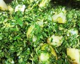 आलू मेथी(aloo methi recipe in hindi) रेसिपी चरण 3 फोटो