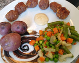 Foto del paso 3 de la receta: Albóndigas con papas antiguas de Canarias