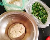 A picture of step 3 of Jowar methi thepla (Sindhi style jowar methi dhoda).