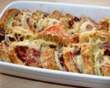Magyaros rakott bundás zsemle recept fázis 6 fotója