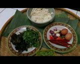 Foto langkah ke 1 dari resep Pepes Tahu Jamur kuping.