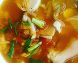 Hình bước làm 4 của món Canh giò heo kim chi