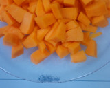 Narancsos sütőtökös piskóta kocka gluténmentesen recept fázis 1 fotója
