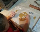 Foto langkah ke 7 dari resep Soft Oatmeal mapple cookies (tanpa baking soda dan baking powder.