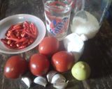 Foto langkah ke 1 dari resep Saos Sambal Ekstra Pedas.