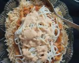 A picture of step 8 of Nest veggie Singaporean rice.