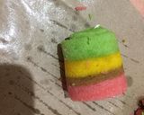 Foto langkah ke 5 dari resep Resep Bolu gulung mini rainbow.