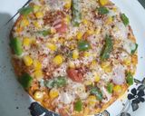 A picture of step 7 of Cheese Pizza.