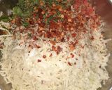 A picture of step 2 of Veg cheese sandwich.