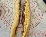 Φωτογραφία βήματος 7 της συνταγής Τσουρέκι (Tangzhong) γεμιστό με σοκολάτα-νουτέλα-φυστικοβούτυρο