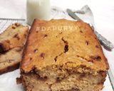 Foto langkah ke 12 dari resep Swirl Banana Cake Tanpa Mixer.