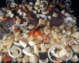 Foto del paso 3 de la receta: Tapa de nalga con vegetales al horno!!