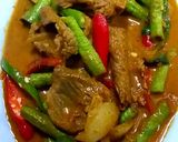 รูปขั้นตอนการทำที่ 6 ของ ผัดเผ็ดเนื้อ