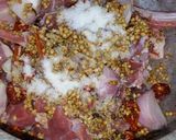 A picture of step 1 of Mutton yakhni pulao.