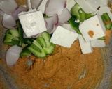 A picture of step 2 of Paneer Tikka Masala.