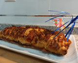 Foto del paso 4 de la receta: Trenza de hojaldre con confitura de manzana🍎pera🍐y zanahoria🥕