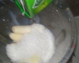 A picture of step 2 of Apple Banana shake.