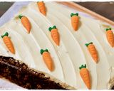 A picture of step 7 of Delicious Carrot Cake with Palm Sugar and Cream Cheese Frosting - All in One Bowl.