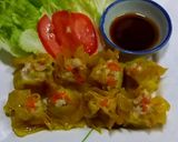 รูปขั้นตอนการทำที่ 6 ของ ขนมจีบไส้ไก่สับ