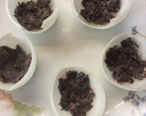 Foto del paso 1 de la receta: Medias lunas de cebolla rellenas