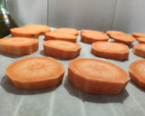 Foto del paso 2 de la receta: Mini pizzas de boniato