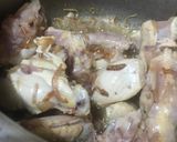 A picture of step 1 of Chicken Achar.