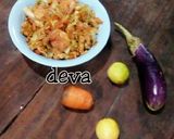 Foto langkah ke 6 dari resep Tumis Udang Tempe Kol Deva.