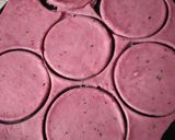 A picture of step 1 of Beetroots ravioli.