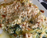Foto del paso 4 de la receta: Pastel de bacalo, patata y espinacas🥬🥔🥬
