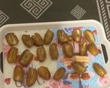 صورة لخطوة 1 من وصفة 💜 تمر محشي 💜