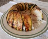 Foto del passaggio 4 della ricetta Ciambella di riso con zucchine