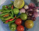Foto langkah ke 1 dari resep Simple sambal dabu dabu yummy😗😗.