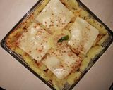 A picture of step 5 of Baked Potato spaghetti.