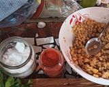 Foto del paso 1 de la receta: Guiso de mote mei con patitas de pollo