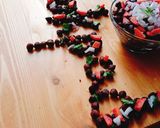 A picture of step 5 of Black Chana Chaat.