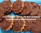 Foto del paso 14 de la receta: Galletas o Tarta de Almendras individual con chocolate