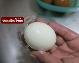 รูปขั้นตอนการทำที่ 2 ของ ไข่ต้มราดผัดกิมจิแตงกวา