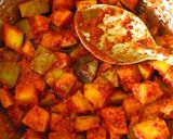 A picture of step 3 of Mango Pickle.