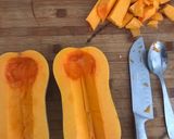 Une image de l'étape 1 de Butternut rôti à la fourme d ambert.