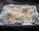 Tejszínes-sajtszószos csirkemell, zöldségágyon recept fázis 7 fotója