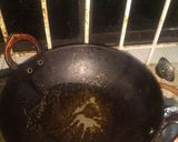 A picture of step 3 of Kashmiri Kadam Saag.