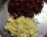 A picture of step 4 of Beetroot Cutlets.