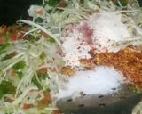 A picture of step 3 of Chicken veg filling.