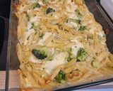 Une image de l'étape 4 de Gratin de pâte aux brocolis.