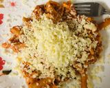 A picture of step 9 of Pink sauce pasta.